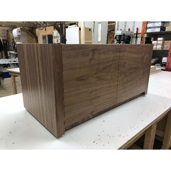 Solid Duo Medium AV Cabinet in wood  - Audinni