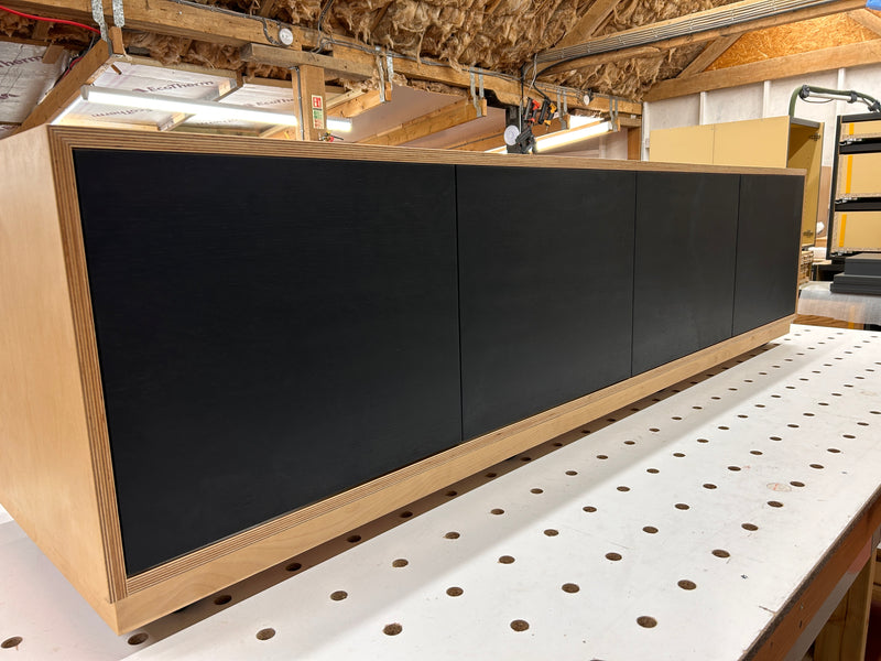 Edge Quattro Black Oak Door Prototype