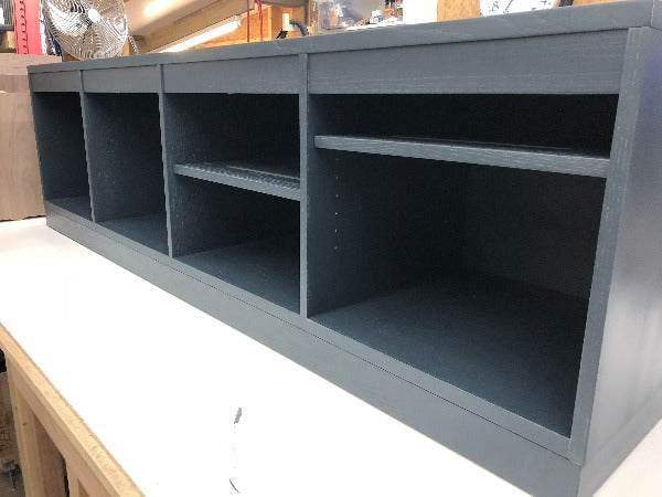 Gravity Quattro Large AV Cabinet rear view  - Audinni