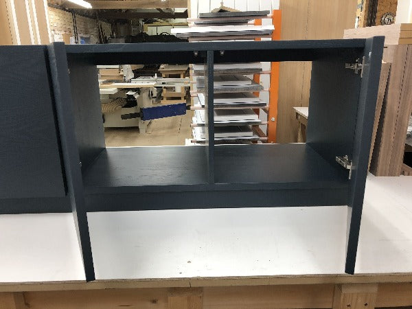 Gravity Quattro Large AV Cabinet with open doors- Audinni