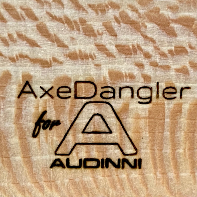 Axe Dangler for Audinni Guitar Mount in hardwood